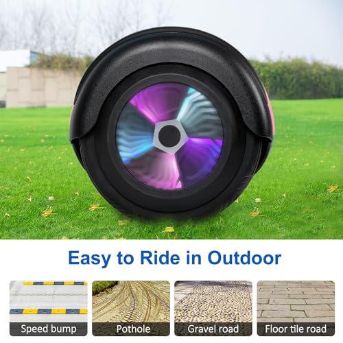 Image of FLYING-ANT Self Balancing Scooter, 6.5 inch Two-Wheel with Bluetooth and Flashing LED Lights