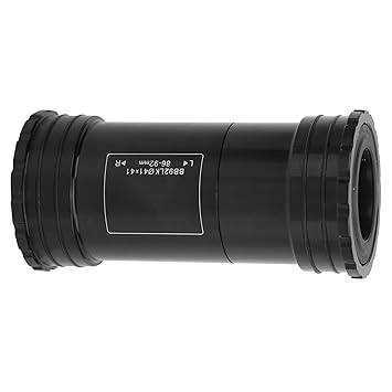 Bike Bottom Bracket, Ceramic Bearing Bottom Bracket CNC Process Lightweight Stable Interlock Design for Cycling(BB92LK ?41?Ceramic Bearing?)