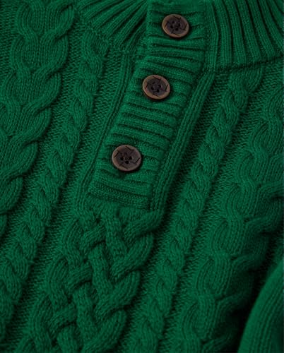 Gymboree Baby Boys' and Toddler Quarter Button Cable Knit Pullover Sweater2