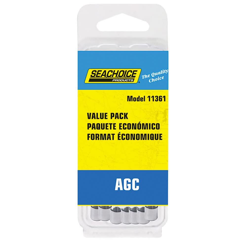 Fusible AGC Seachoice valor pack 25 unidades para solucionar fallos eléctricos 2