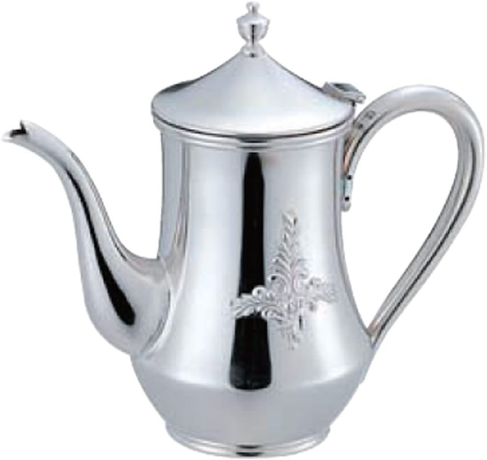 Yamashita Kogei 120160065 KO 18-8 Elm Coffee Pot, For 5 People, 31.4 fl oz (900 cc)