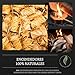 Encendedores de madera natural ecológica – 200 encendedores de llama de lana...