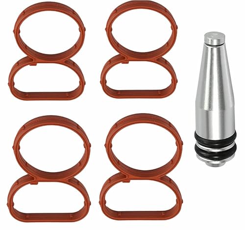 TBVPARTS Kit Anular Palomillas motor N47D 2.0D 11618507239 11617811214 11614728712 11617797384 8507239 7811214 4728712 Eliminar mariposas E81 E90 E60 E84 N47 2.0 Cover