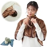 吸湿発熱 パジャマ 肩あて 寝る時 肩が寒い 首が寒い 対策 着る毛布 寝る時用ネックウォーマー 首を温めるグッズ 肩こり解消グッズ 温める 自律神経 整える 睡眠の質を上げるパジャマメンズ 快眠グッズ 男性 ポンチョ レディース 冬 防寒ケープ 寒さ対策 顔 首元あったか 寒くないパジャマ 部屋着 温活 快眠サポート あったかグッズ 女性 プレゼント ギフト お掃除クロス １枚付き