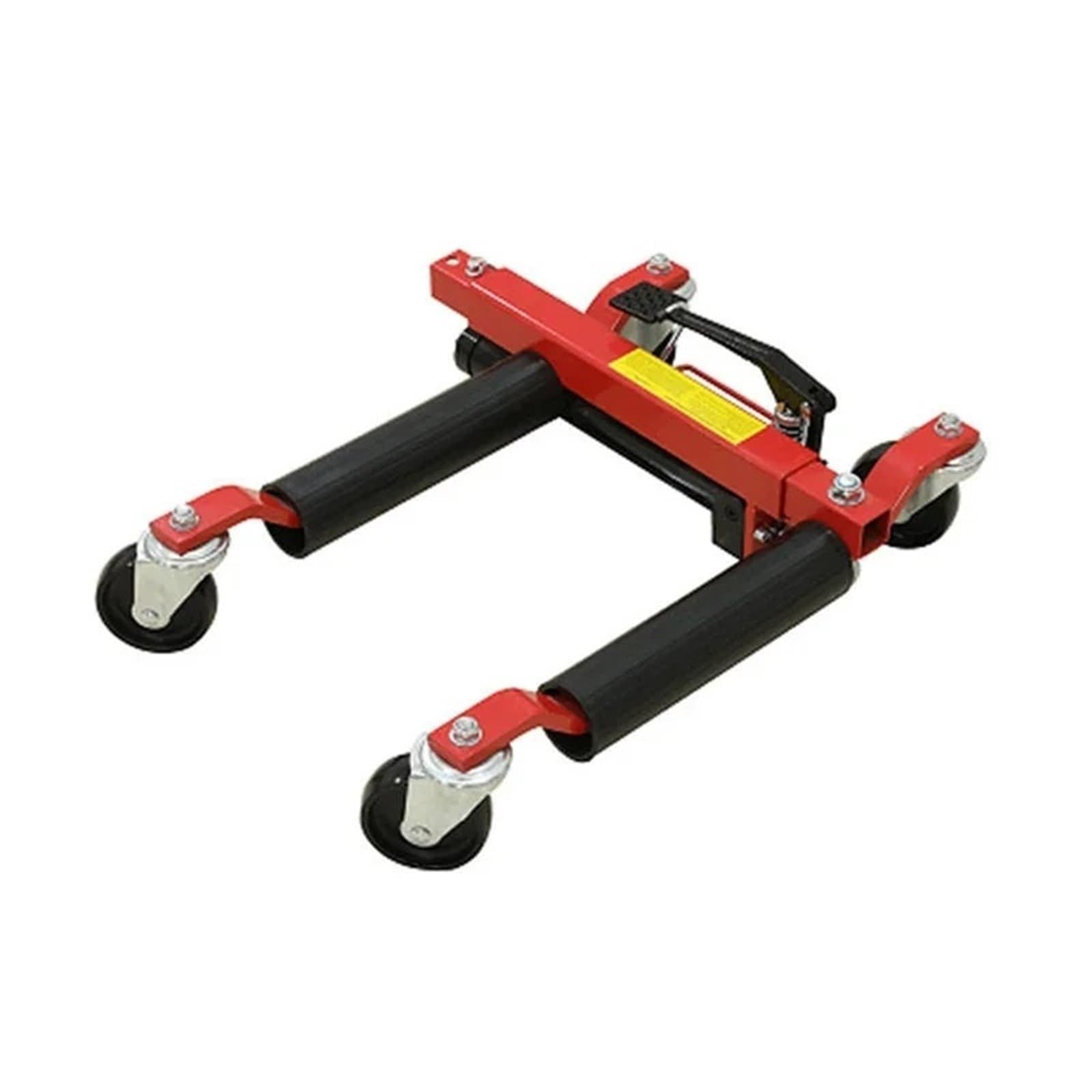 SaryEdge Car mover Cart Moving Cars Car Dolly Tow 12" Go Jacks Aluminum Mover Roller,Red,Red