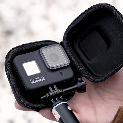 Image of M.G.R.J Portable Carrying Case Cover for Insta360 Ace /Ace Pro, GoPro Hero 13 /12 / 11 /10 / 9 /8 / 7 /6 / 5, DJI Osmo Action 6 /5 Pro / 4 /3, YI Action Camera /AKASO /Dragon (Hard|EVA|Black)