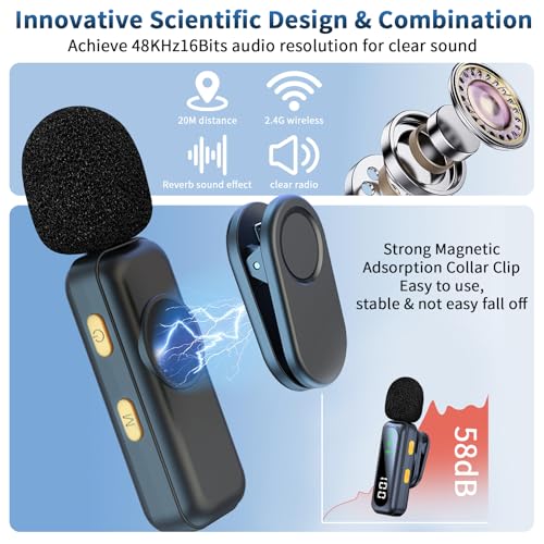 Micro cravate sans fil plug and play pour stopper les sons étouffés - 4