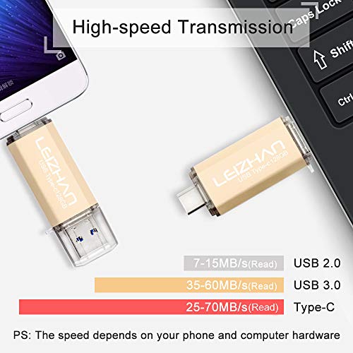 Clé USB 3.0 transfert rapide 128 Go pour Huawei P20 et Samsung Note 9 - 5
