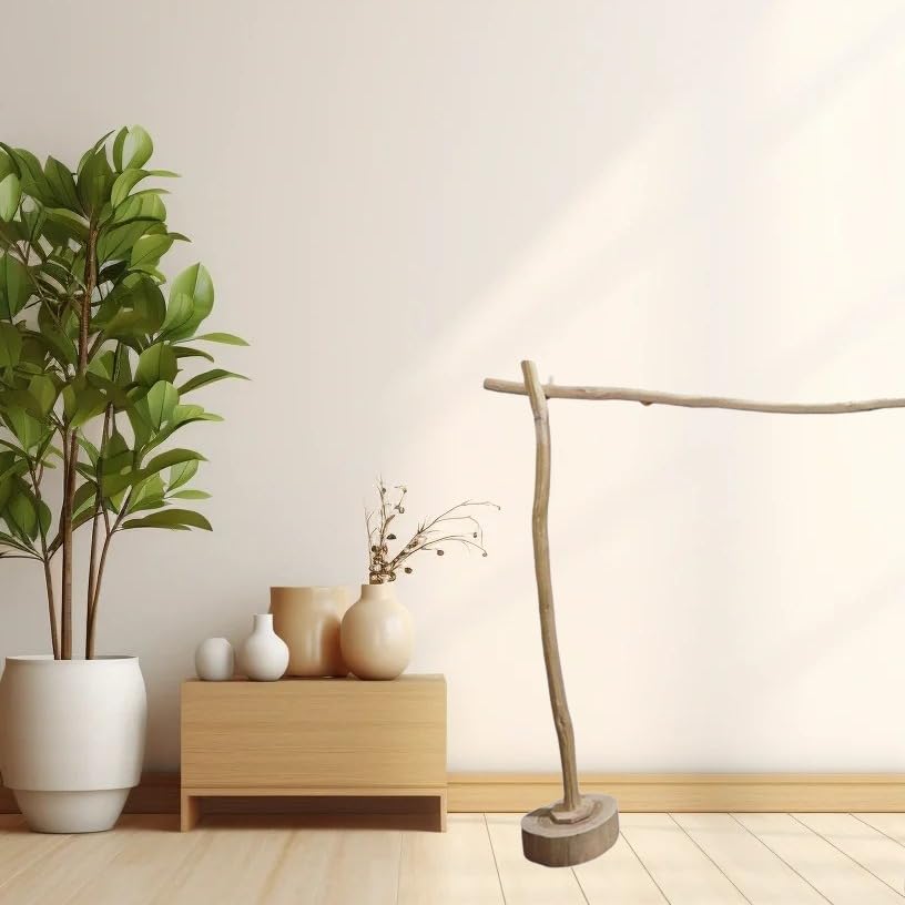 Portant à vêtements de vente au détail support de rangement bois - 6