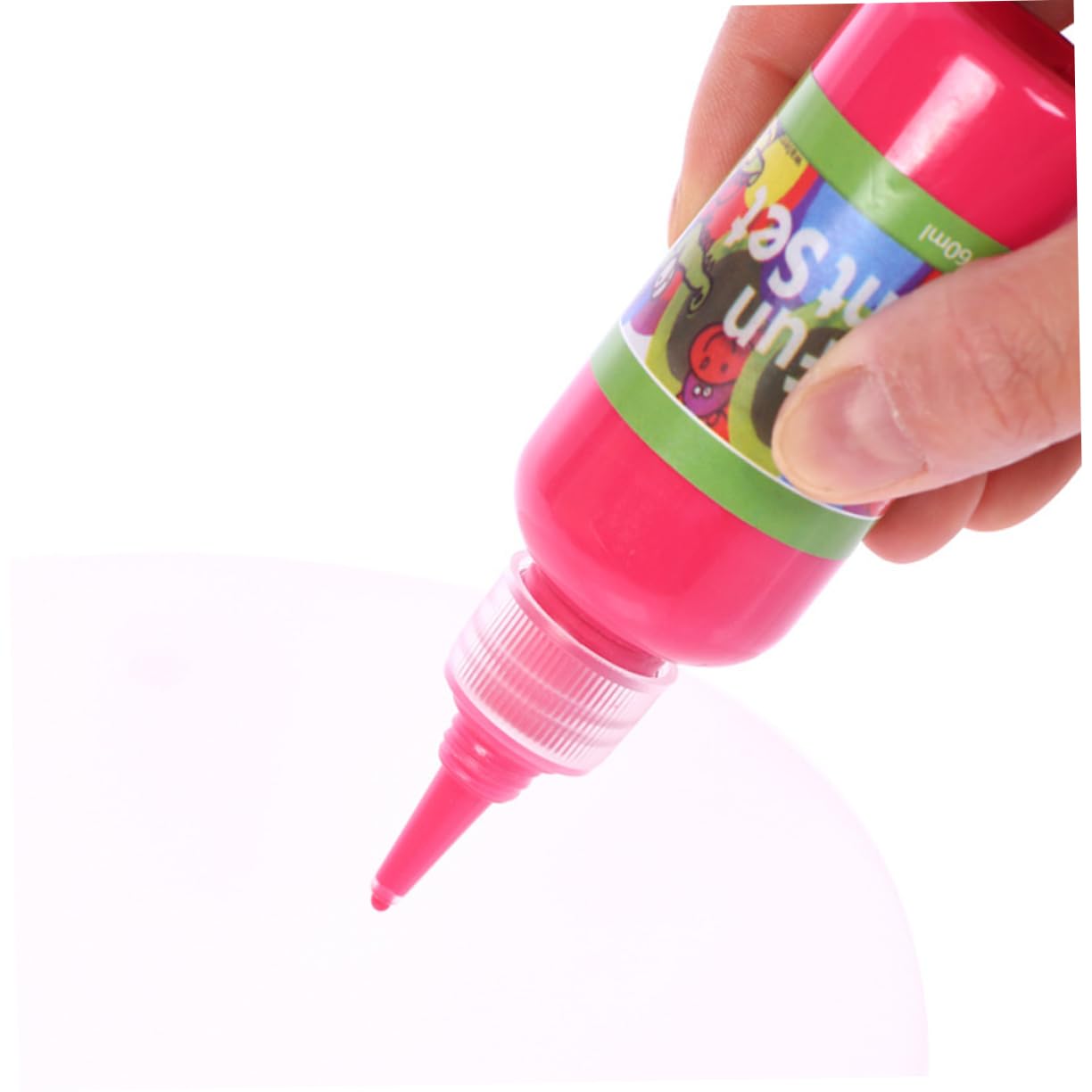 NUOBESTY Juego de Pintura Acuarela de 12 Colores 60ml para Manualidades
