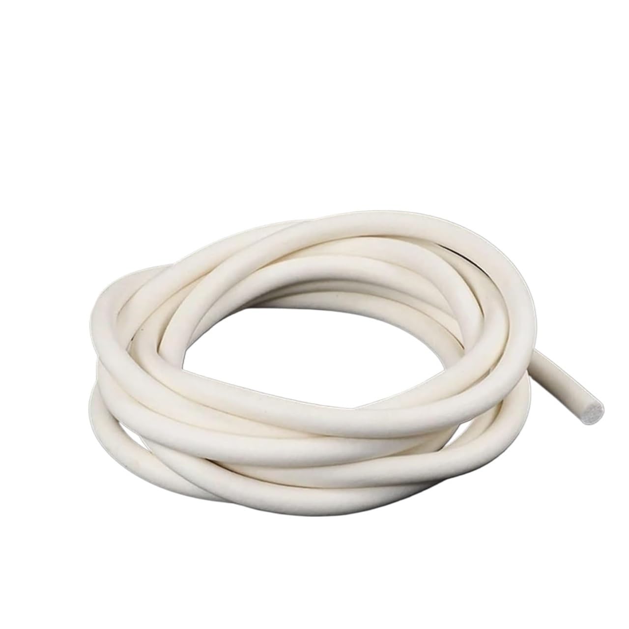 Uszczelka z pianki silikonowej, Pasek gąbkowy z gumy silikonowej biały 1-3mm 100m(3mm)