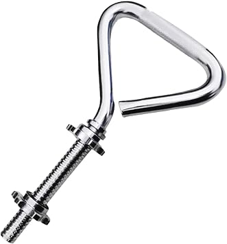 kowaku Kettlebell Handle Dumbbell Converter, Steel Grip for 2.5 cm Standard Plates, Glute and Strength Training