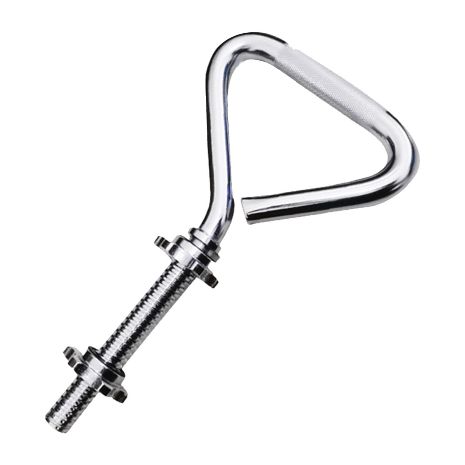 Maniglia per Kettlebell, Impugnatura Convertibile per manubri, Adatta per Kettlebell da 2,5 cm, Barra per Allenamento Glutei, per Allenamento