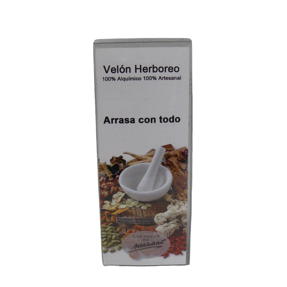 Velón herboreo Arrasa con Todo - Ritual místico
