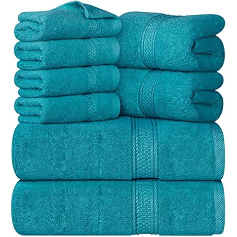Utopia Towels 8 Piece Towel Set Cover