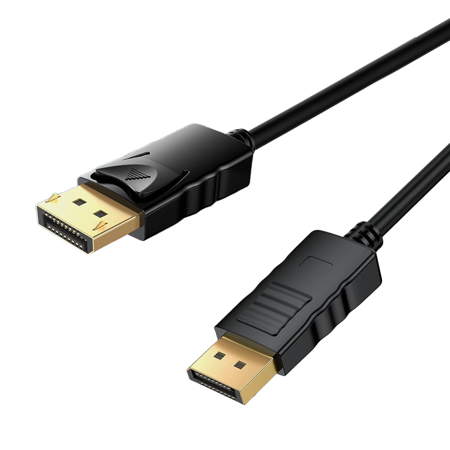 Cavo DisplayPort da 3 m, confezione da 10, cavo DP da 3 m [4K a 60Hz, 2K a 165Hz, 2K a 144Hz], cavo DisplayPort ad alta velocità 120Hz 144Hz 165Hz per monitor da gioco, scheda grafica, TV, PC