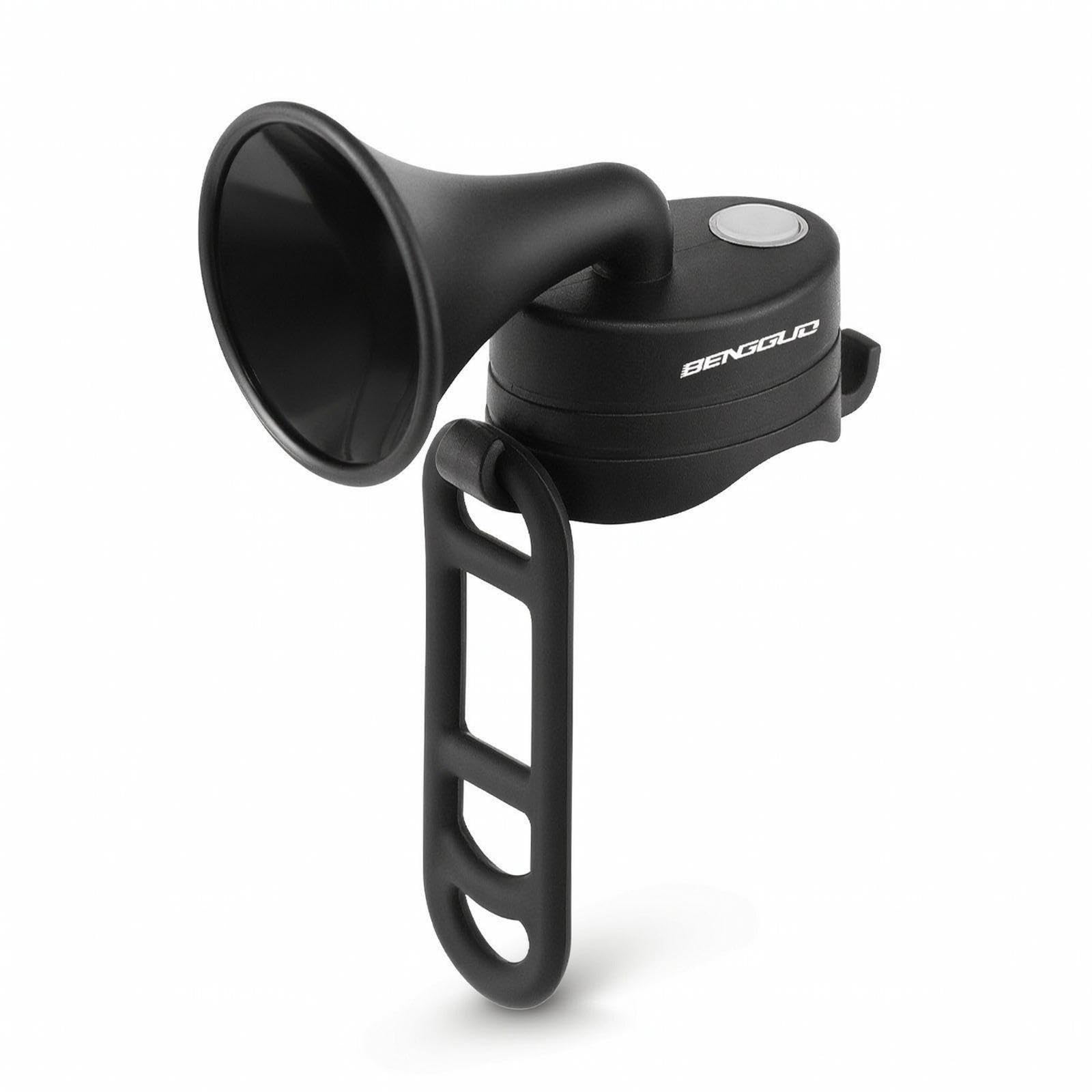 Powered Cycle Alarm Compact Cycle Alarm with Strap Single-Touch for Kids, Everyday Riding, Mountain Bikes-image-21