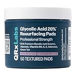 Glycolic Acid 20% Resurfacing Pads for Face & Body with Vitamins B5, C & E, Green Tea, Calendula, Allantoin - Exfoliates Surface Skin and Reduces Appearance of Fine Lines and Wrinkles - Peel Pads