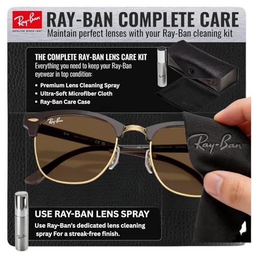 Image of Ray-Ban RB3016F CLUBMASTER CLASSIC LOW BRIDGE Sunglasses w /Official Kit