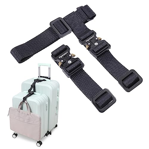Vigorport Luggage Straps, Luggage Connector Straps For Suitcases Add A Bag And