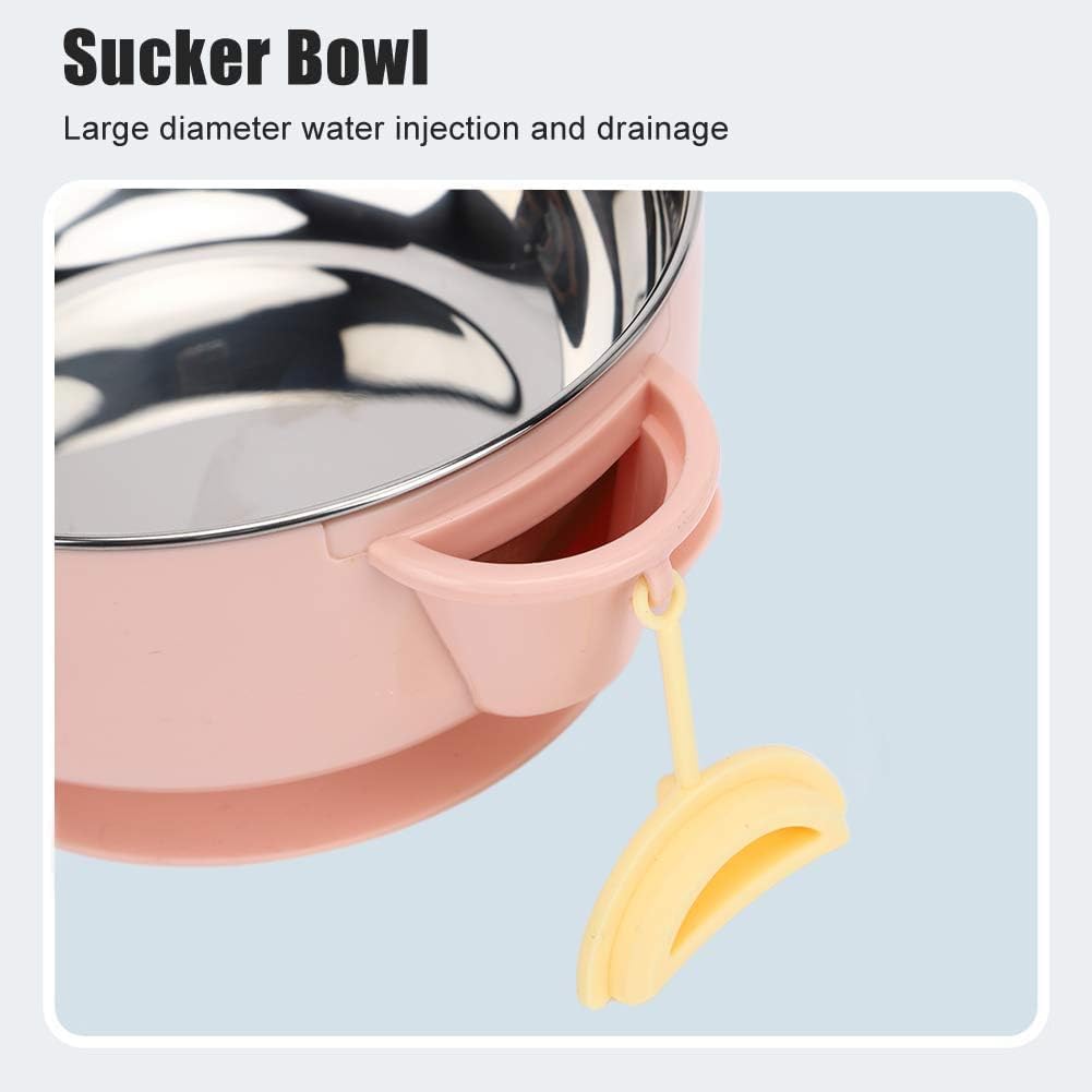 Stainless Steel Baby Feeding Bowl with Suction, Insulated Toddler Bowls Keep Food Warm or Cold, Non-Slip BPA-Free Dishwasher Safe, Gifts for Dad Men Christmas