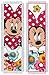 Vervaco Kit de Point de Croix compté, Signet, Disney, Minnie - Rêverie (Lot de 2)