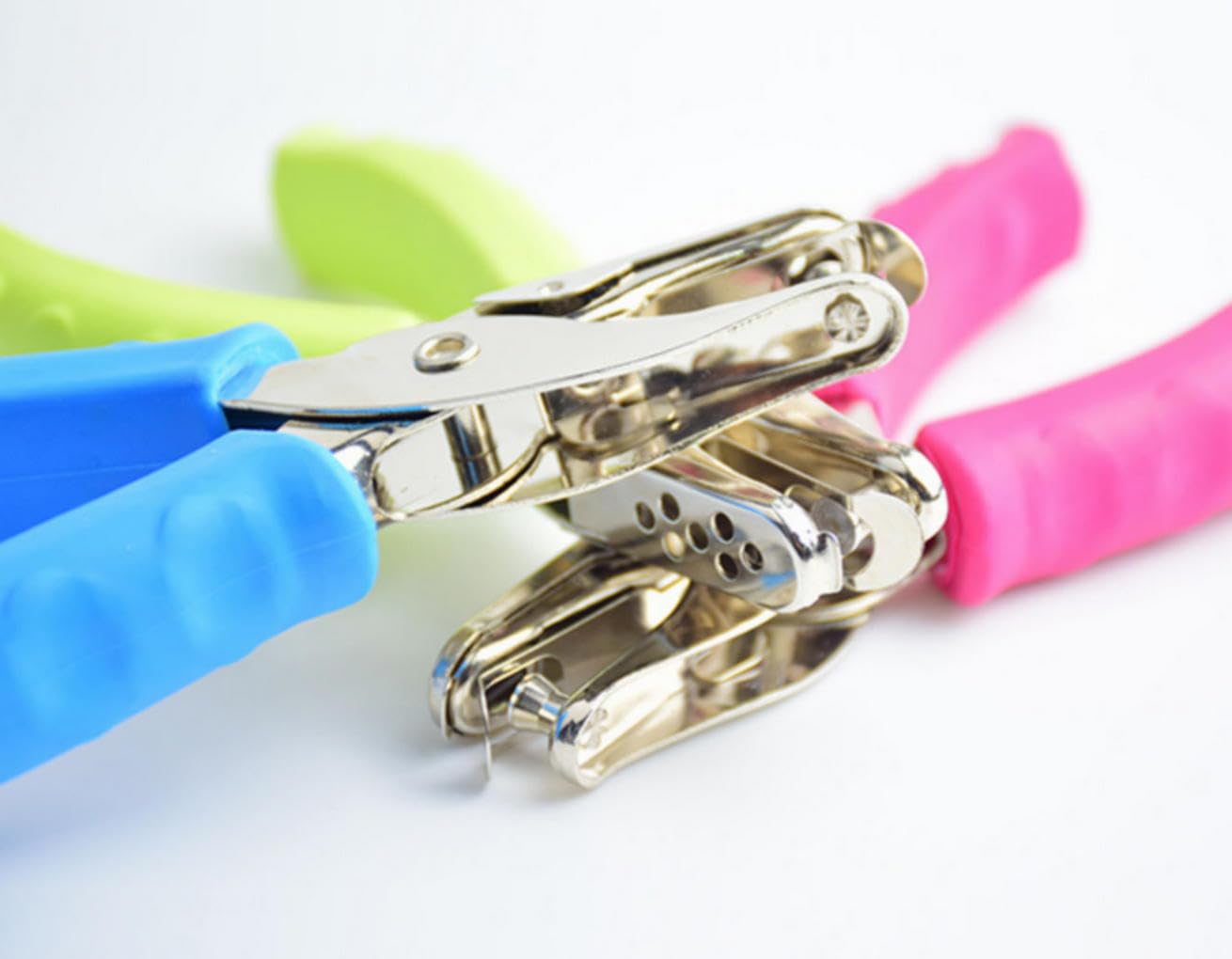 Perforatore A Foro Singolo 3mm - Acciaio Inossidabile, Per Carta E Tessuti, Con Serbatoio - Foto 6