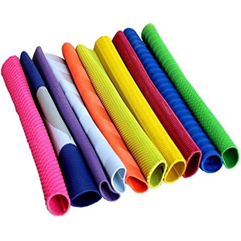 StonKraft 10 Piece Cricket Bat Grips - Available in Multi Color | Cricket Grips | Bat Sleeve Cover