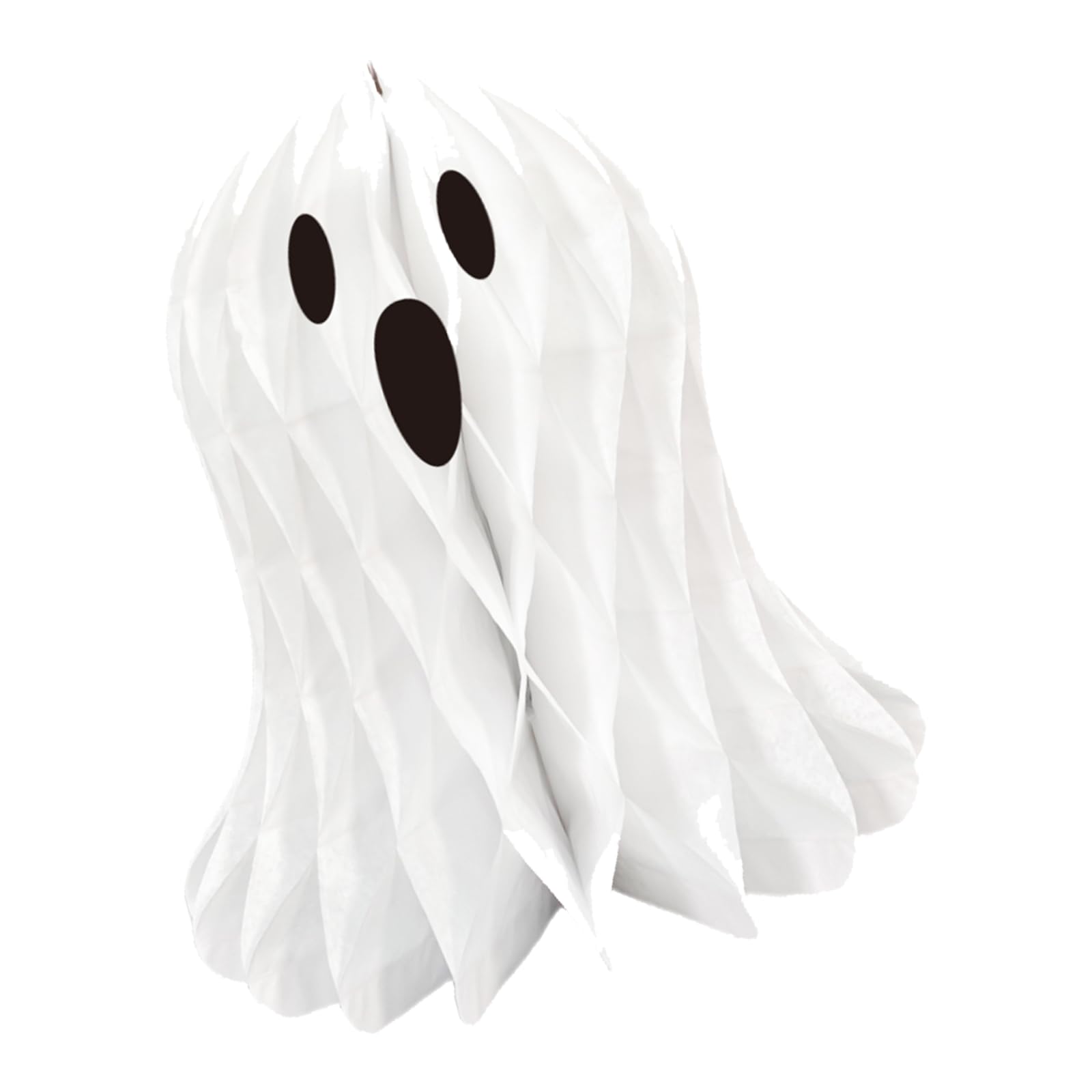Kalttoy Halloween Hanging Decoration Ghostly Design Folding Paper Craft Ornament for Home and Party Decors Ghostly Wall Hangings