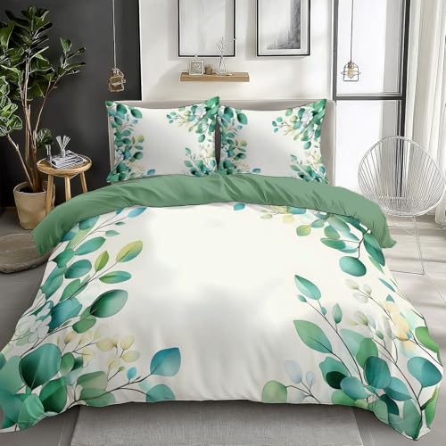 Housse de couette papillon 220x240 cm blanche et multicolore pour lit deux personnes