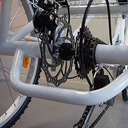 Trike Fahrrad Fahrrad Schwarz Dreirad Fahrrad Mit Einkaufskorb 26 Zoll Erwachsene Dreirad Fahrrad Für Freizeit Einkaufen Herren Damen Fahrrad – Bild 6