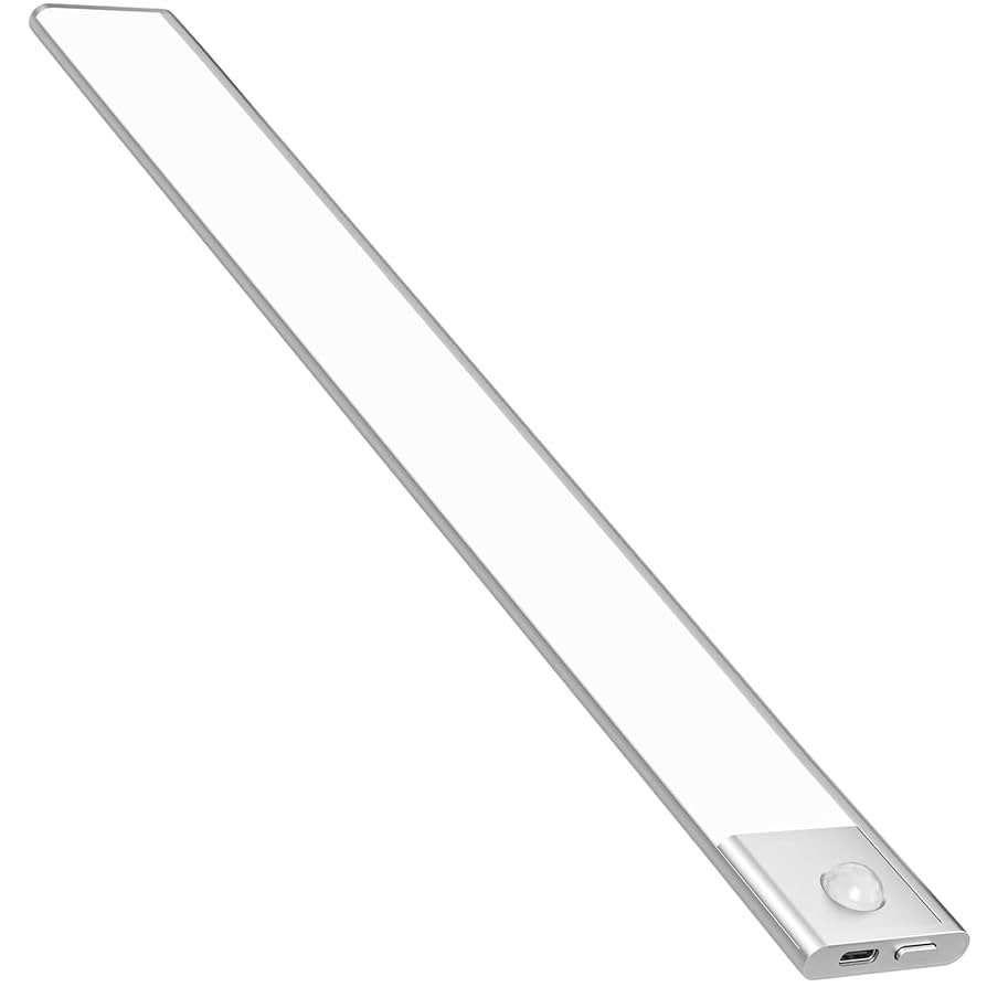 人感センサー Type-C マグネット LEDバー　50cm 5本 1週間使用 nplus1555_ledsensorlight50h