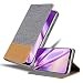 Produktbild Cadorabo Hülle für Nokia 7.2 in HELL GRAU BRAUN - Handyhülle mit Magnetverschluss, Standfunktion und Kartenfach - Case Cover Schutzhülle Etui Tasche Book Klapp Style