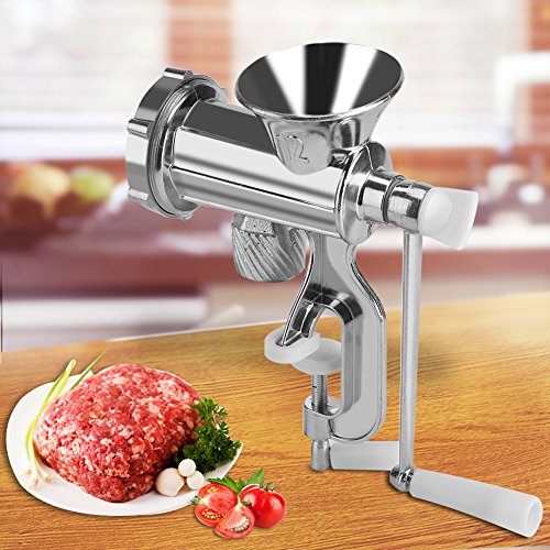 Fdit Meat Grinder Manual Multiple Function Chopper Mincer Sausage Maker Home Kitchen Tool #TOP3