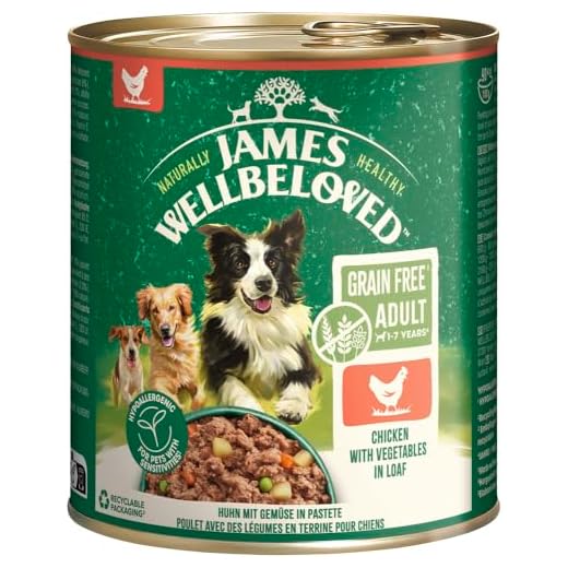 James WELLBELOVED 6 x 800g Hundefutter ohne Getreide