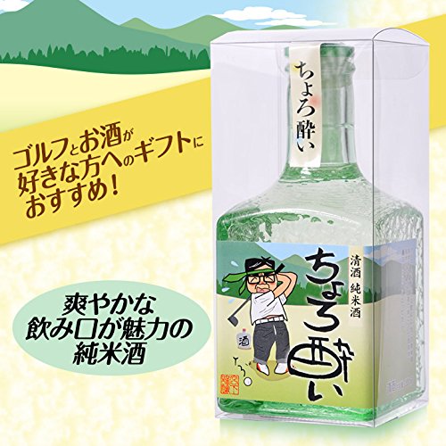 Amazon.co.jp: 【ミニボトル】 純米酒 日本酒 ちょろ酔い 300ml