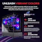 Skytech Azure Gaming PC Desktop, Ryzen 7 9700X 3.8 GHz (5.5GHz Turbo Boost), NVIDIA RTX 4060 8GB GDDR6, 2TB SSD, 32GB DDR5 RAM 6000 RGB, 650W Gold PSU, 360mm ARGB AIO, Wi-Fi, Win 11 Home - Image 3