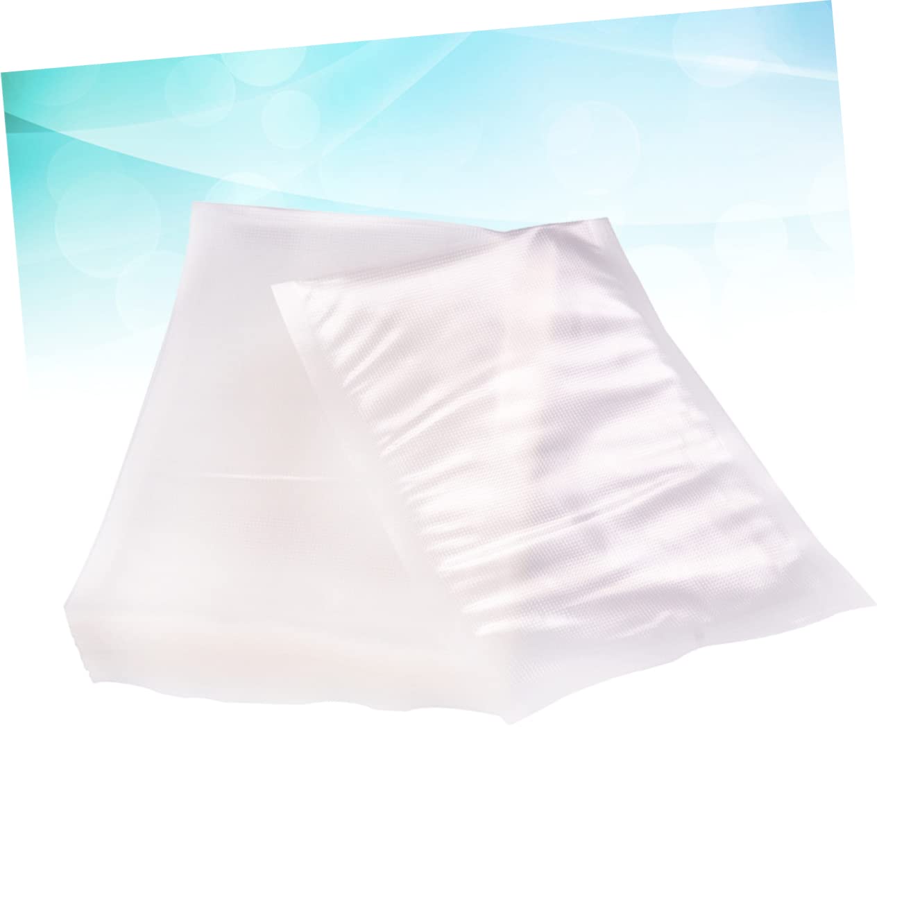 FUNOMOCYA 100pcs Vacuum Sealer Bags Transparent Plastic Storage Bags 7x10cm for Candy Fruits Chocolates Biscuits Snack Food