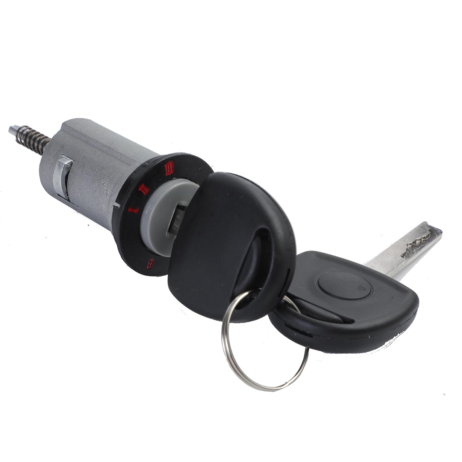 YAOPEI Interrupteur d'allumage + Barillet + 2 Clés pour Opel Vauxhall Corsa Combo Meriva Tigra 0914861 + 90511999