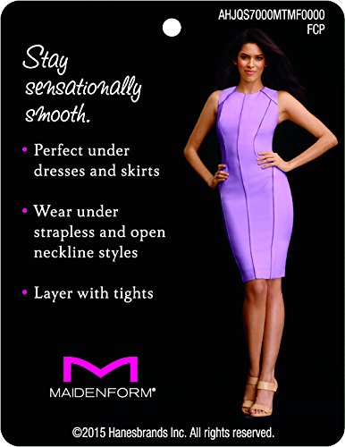 Maidenform Flexees Women\'s Shapewear Strapless Full Slip, Latte Lift, 38C - Thumbnail 4