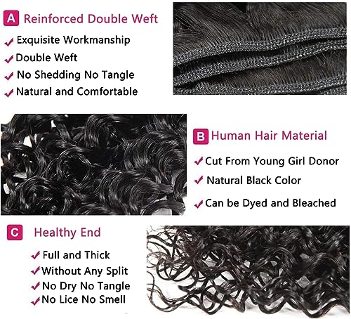 Curly Brazilian Weaves Human Hair - 8 Inches - Brazilian Hair Bundles - 50g/Bundle (150g Total)-Natural Virgin Human Hair Bundles - Image 3