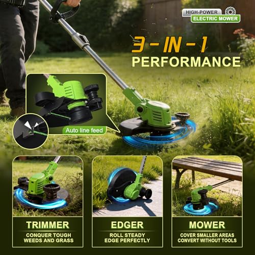 Battery Powered Grass Trimmer