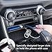 JDMCAR Bigger Slots Center Console Organizer Compatible with Toyota RAV4 2025 2024 2023 2022 2021 2020 2019 and 2021-2025 RAV4 Prime Accessories Larger Divider Tray Gear Shift Secondary Storage Box