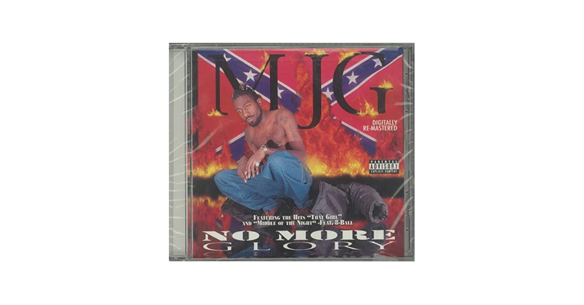 G-RAP / MJG – No More Glory / LP MJG's 1997 album “No More Glory” cover art featured a