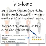 Retrieverleine 2m aus runder BioThane - Moxonleine mit Zugstopp, Wasserabweisende Leine, Hundeleine mit Halsband für Retriever, 8mm dick, 2m lang, Orange