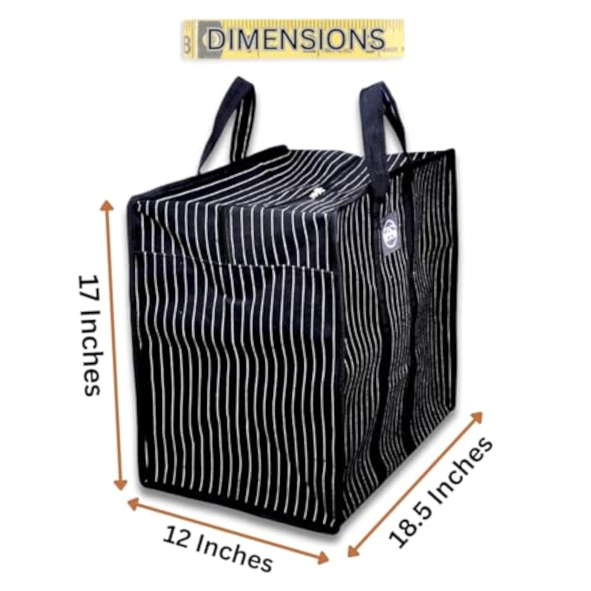 Heavy Duty Large Size Tote Jhola Bag for Luggage Carry