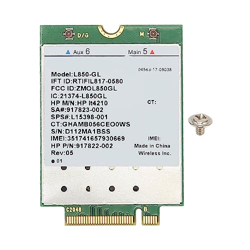 Tarjeta de red L850 GL IT4210, módulo M.2 para LTE 4G, adaptador interno de red multi-banda compatible con laptops ProBook 430/440/450 G5, EliteBook 840/846/850 G5, EliteBook 1040 G4 y ZBook 14u G5 miniatura 1