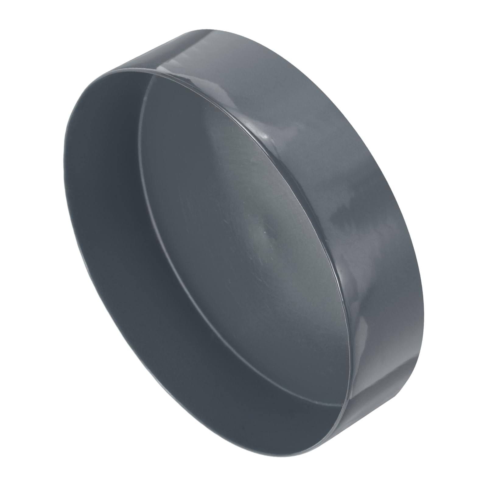 sourcing map 225mm (8 7/8") ID Rubber End Caps, Round Vinyl Plug Insert Plastic End Caps for Tubing, Fence, Pipe Post, Furniture, Railing, Dark Gray, 80mm Height