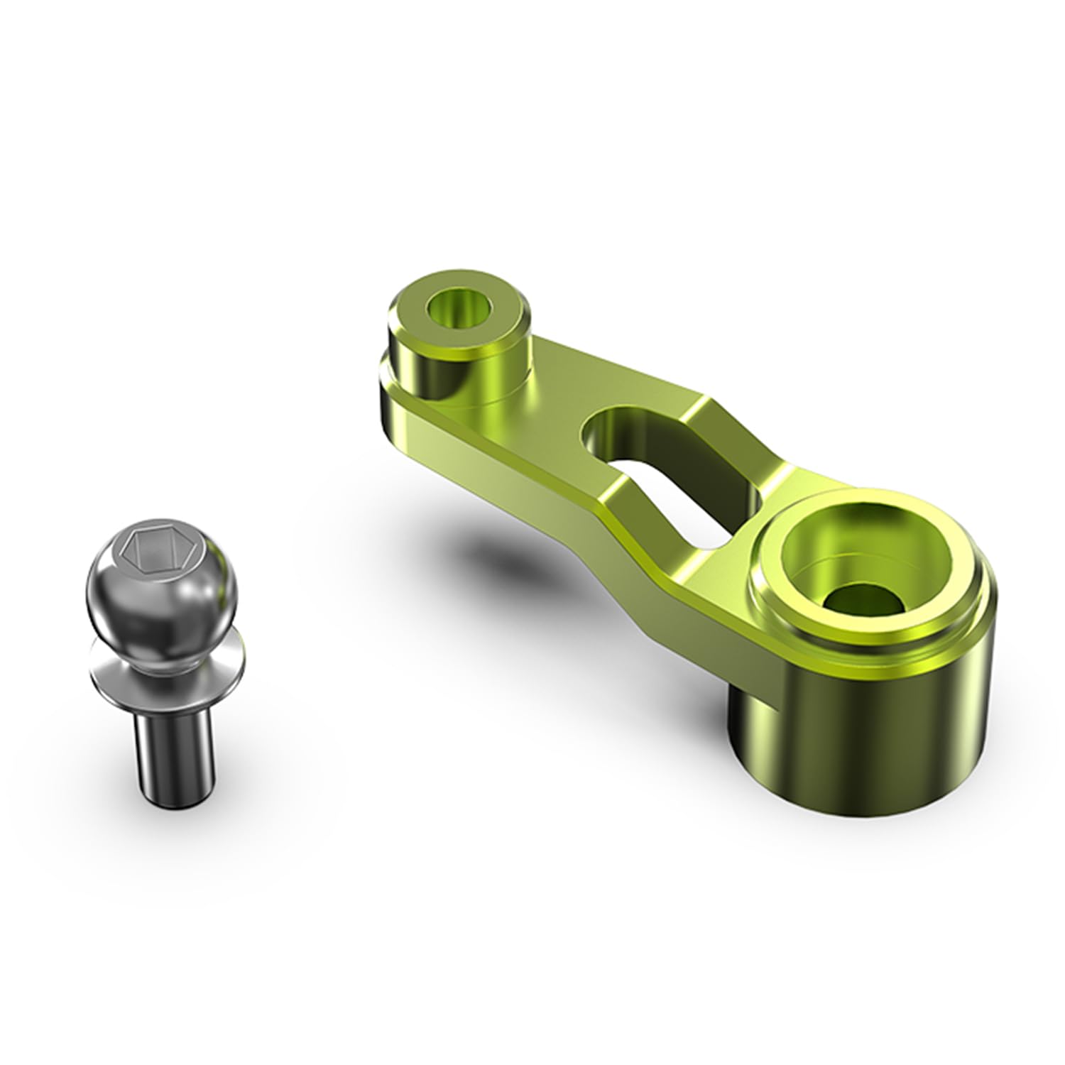 AMORIL Upgraded Aluminum Servo Horn for Mini 1/10 Remote Control Truck RZ001G-A,Part Number R11135