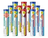 German Probierpaket Mineralien Plus 240 Stk. - Eisen, Calcium und Magnesium - Zuckerfrei, Vegan - T&D Pharma - Made in Germany